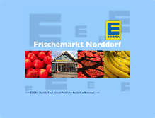 Tablet Screenshot of frischemarkt-norddorf.de